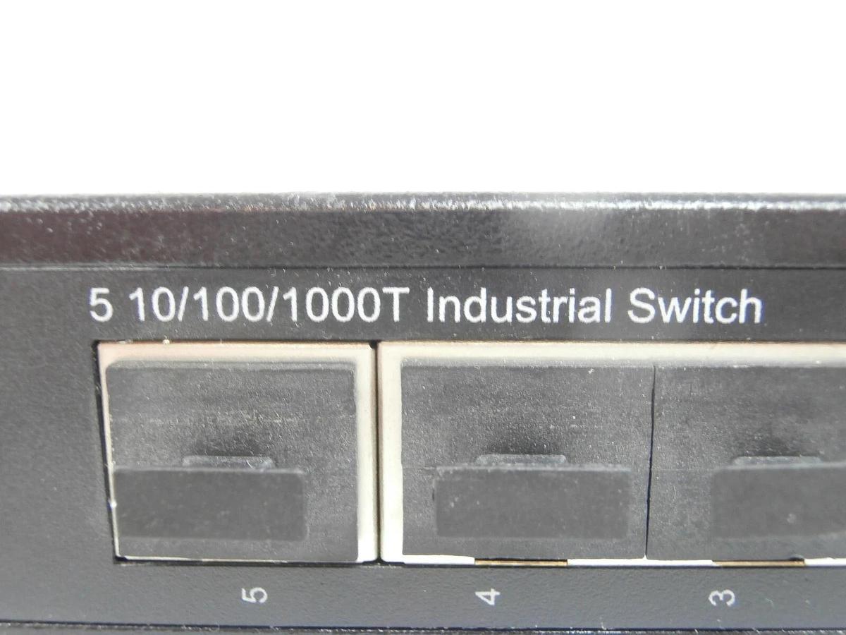 Used Korenix Technology EKU-500G 5 10/100/1000T Industrial Switch AMAT EDCO Working