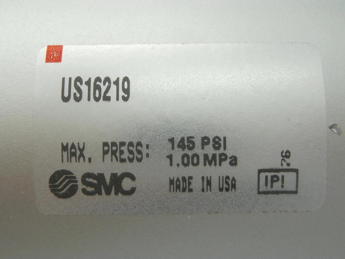 Used SMC US16219 Pneumatic Cylinder Actuator Head 15-169406-00 Used Working