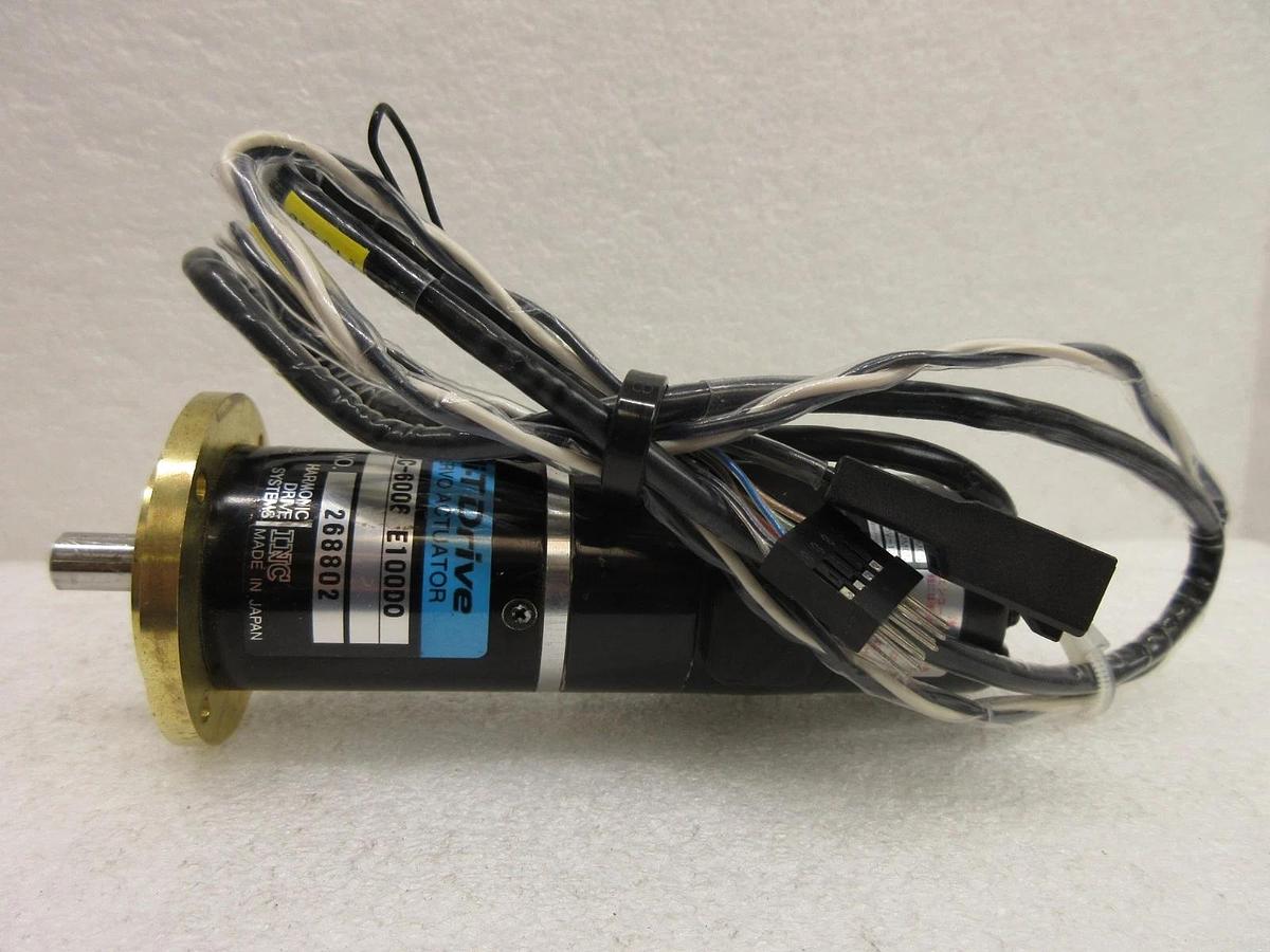 Used Harmonic Drive Systems RH-8C-6006-E100D0 Servo Actuator Nikon NSR-S205C Working