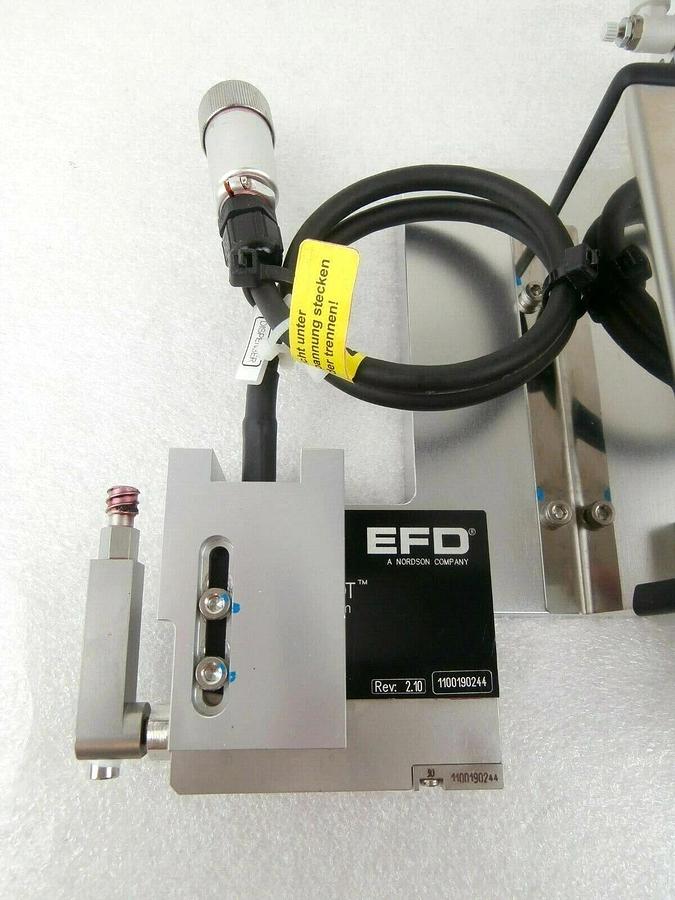 Used Samsung Electronics Ink Marking Assembly EFD LV-020 PicoDot FSL-IW3MA2 Working