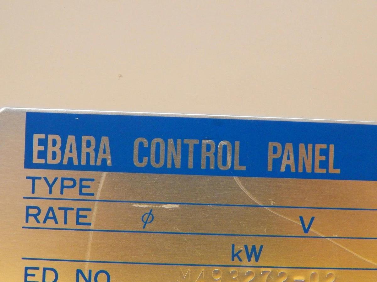 Used Ebara Vacuum Control Panel Interface Module Omron H3BH AMAT P5000 Used Working