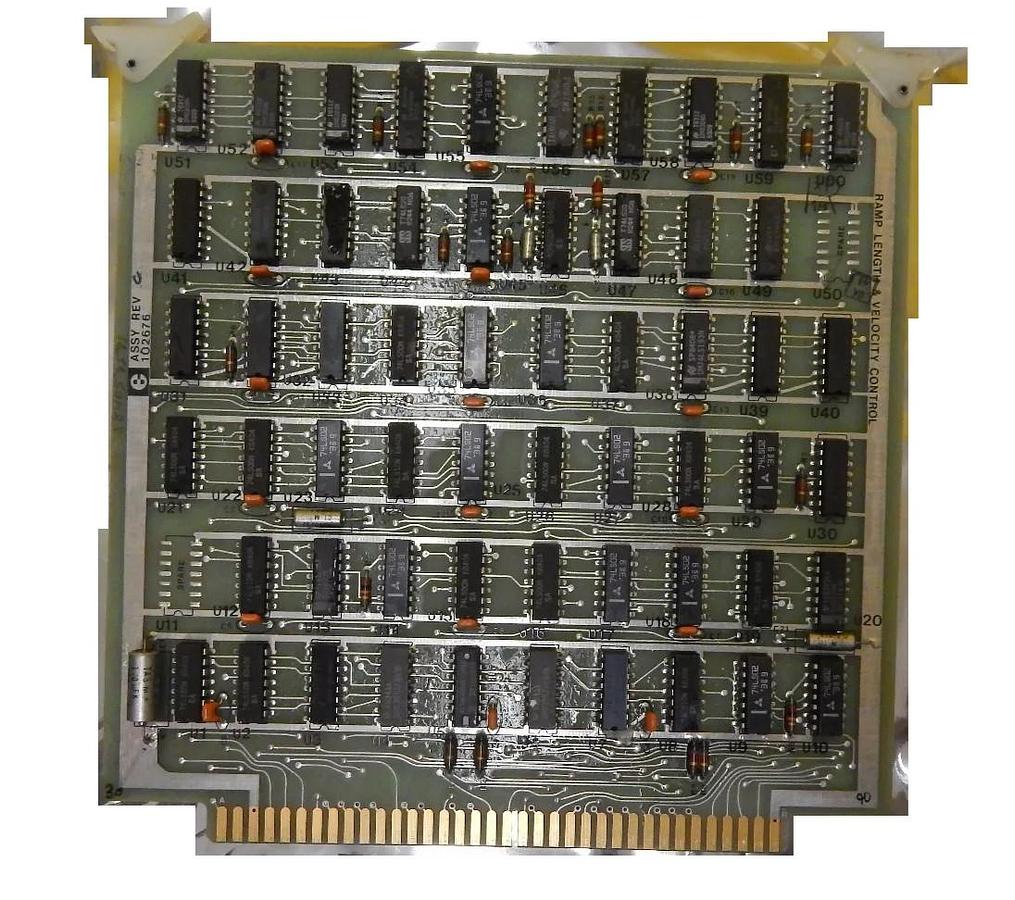 Used Electroglas 102676 Ramp Length & Velocity Control PCB Card 102675 Used Working