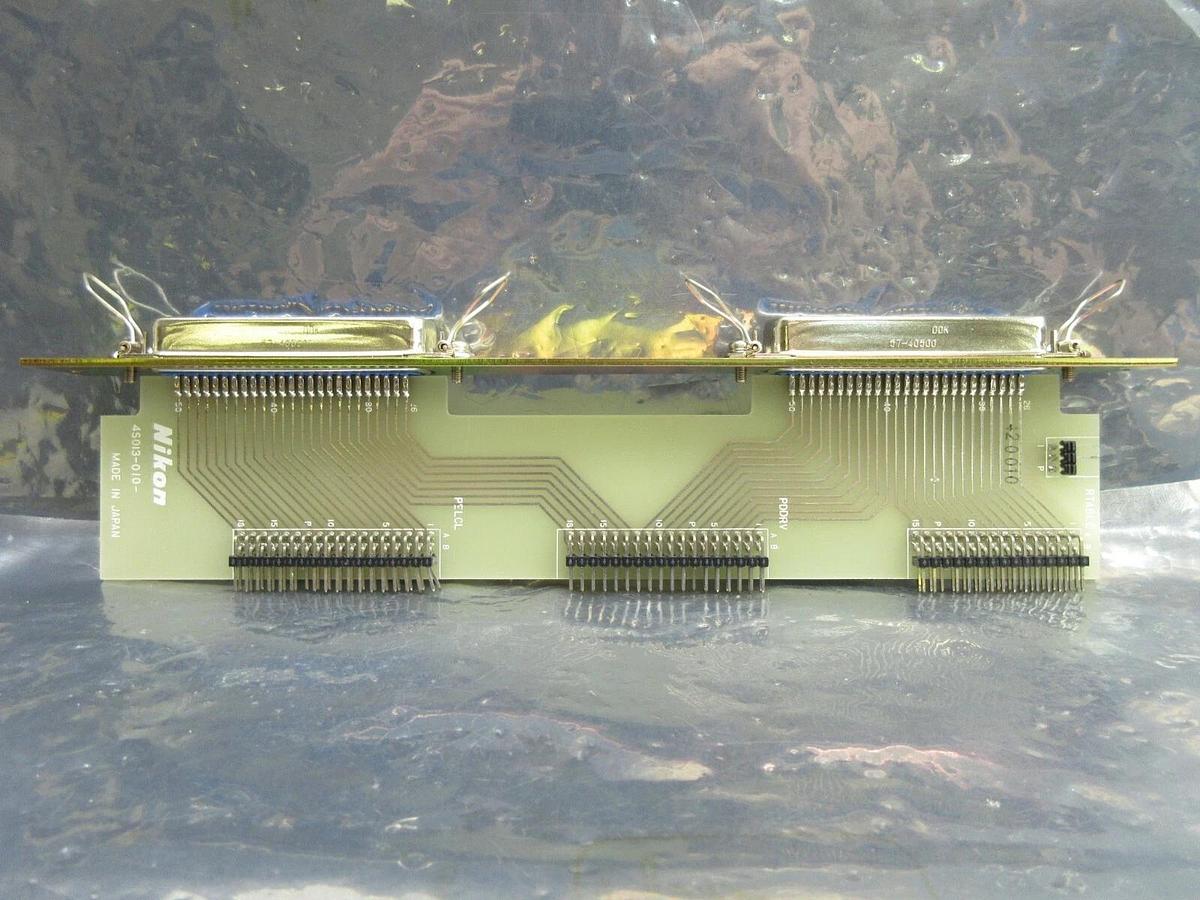Used Nikon 4S013-010 Interface Board PCB NSR-1755G7A Step-and-Repeat G-Line Used