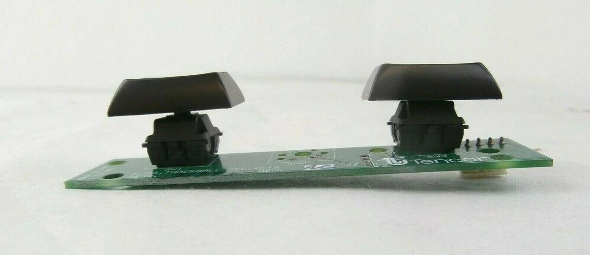 Used KLA-Tencor 319490 Trackball Keyboard Select R/L Keys PCB Assembly S8000 Working