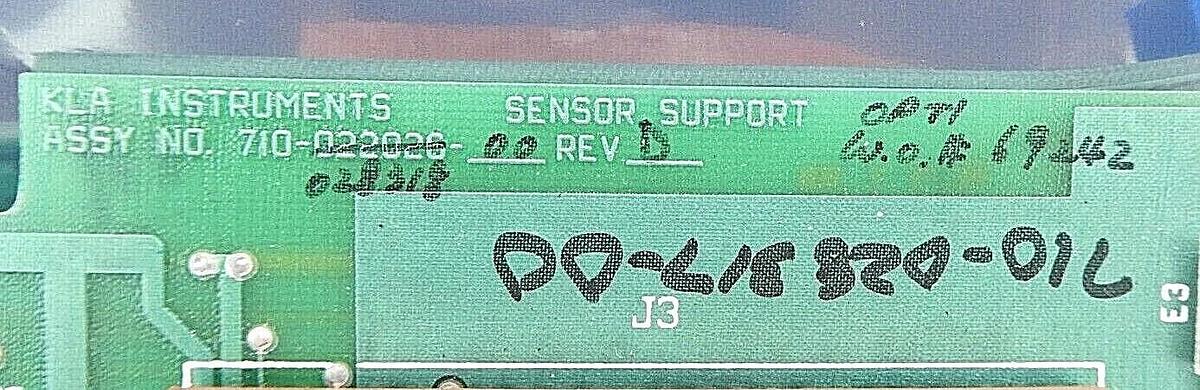 Used KLA Instruments 710-028138-00 Sensor Support PCB 710-028317-00 eS31 Working