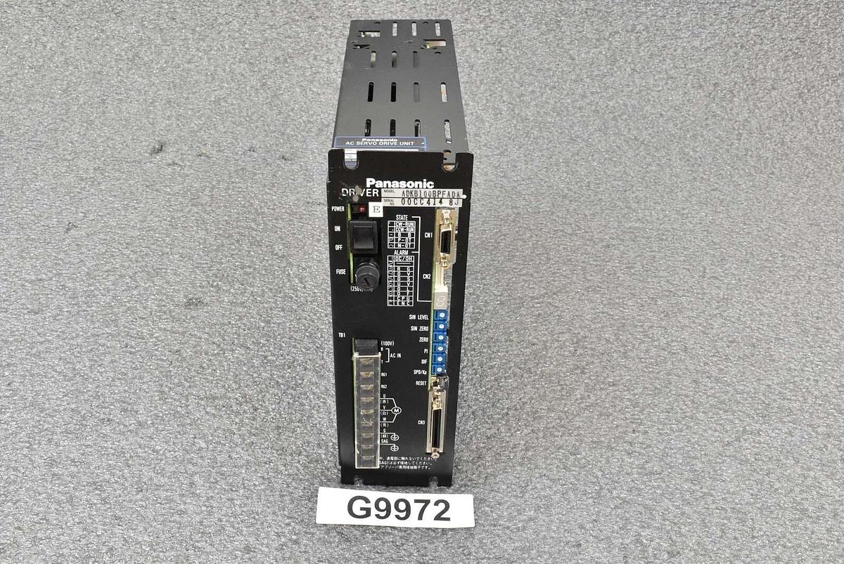Used Panasonic ADKB100BPFADA E-Axis Driver