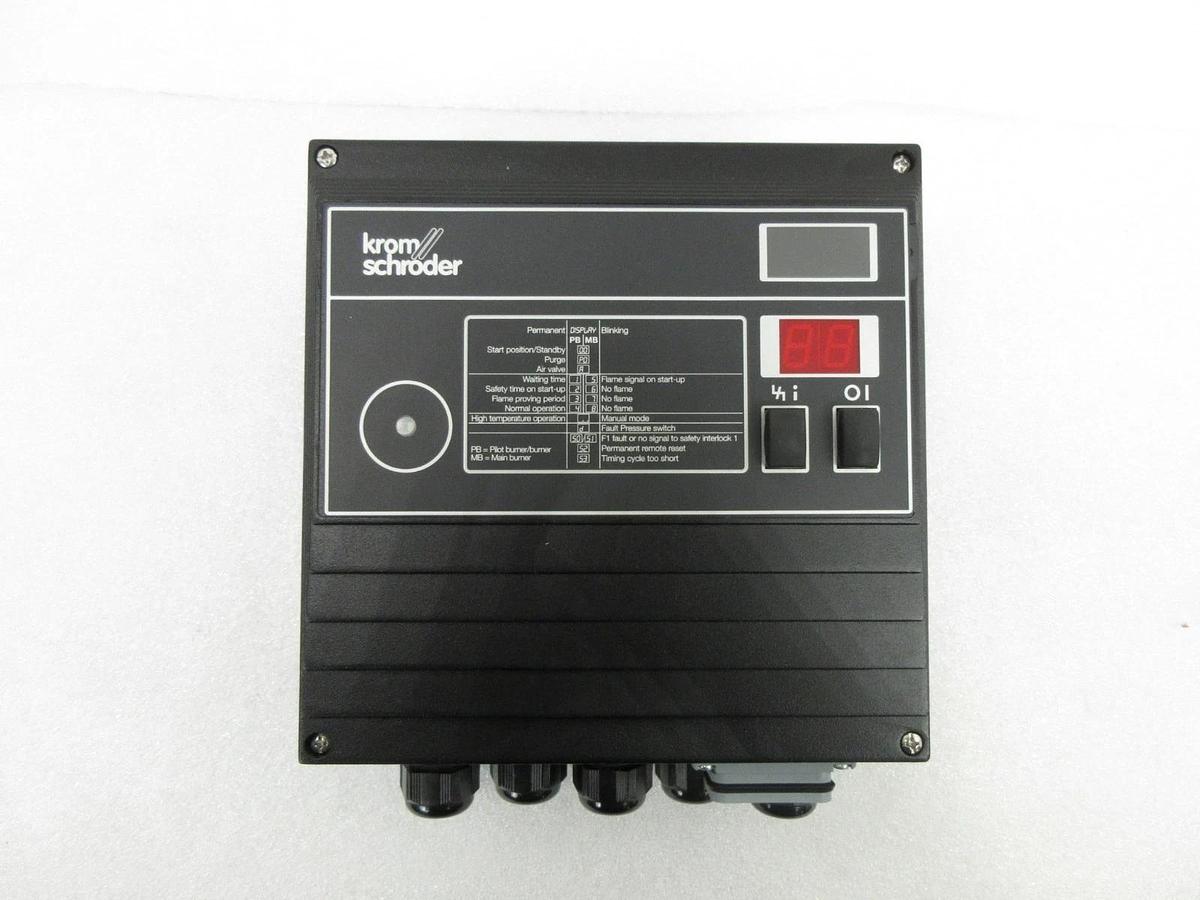 Used Krom Schroder 84631547 Burner Control Unit BCU 480-10/5/1LW3GBCB1/1 New