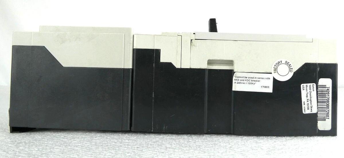 Used Eaton 69d2551G10 Circuit Breaker JGE3250N Ground Fault ELJBN3250W Working