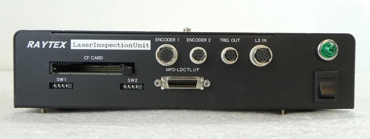 Used Raytex PD-2000 Laser Inspection Encoder Unit Lot of 2 PD-2001-A RXP-1200 Working