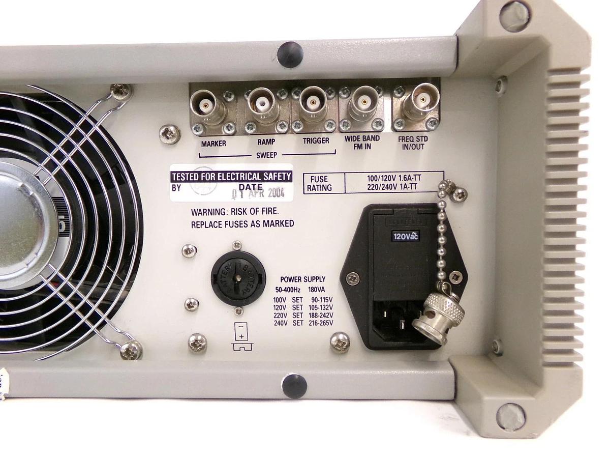 Used IFR 2040 10khz-1.35Ghz Low Noise Signal Generator Opt. 2 9.13 Error 27 Untested