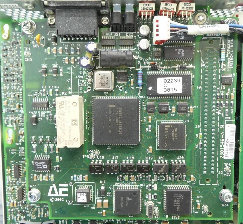 Used AE Advanced Energy 3054108-02 Pinnacle Control PCB Assembly 2301478-B Working