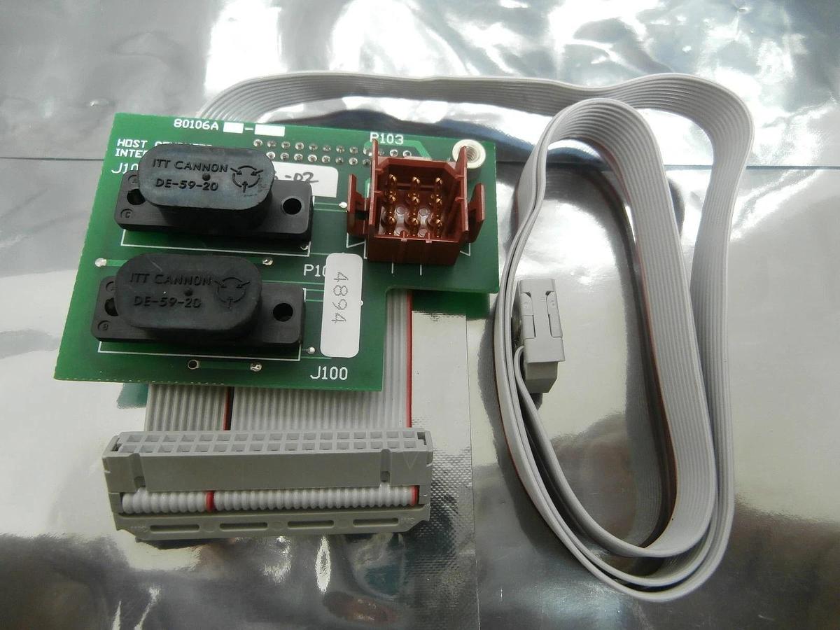 Used SVG Silicon Valley Group 600403-02 Host Computer Interconnect PCB 80106A Used