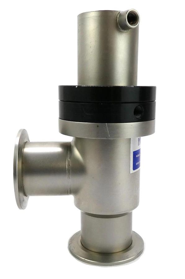 Used Nor-Cal Products 3870-01162 Pneumatic Angle Valve NW50 AMAT Working Surplus