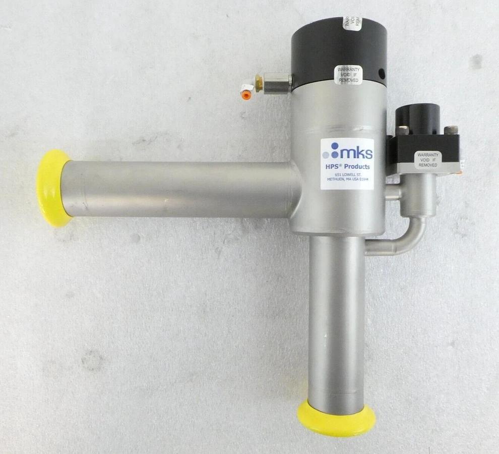 MKS Instruments 99R0422 Pneumatic Isolation Angle Valve NW40 New Surplus