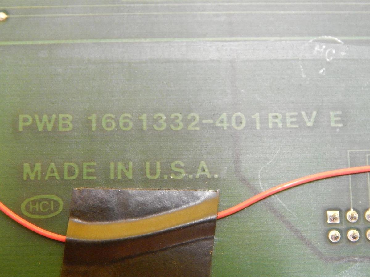 Used Delta Design 1661333-502 68000 Master Board PCB 1661332-401 Used Working