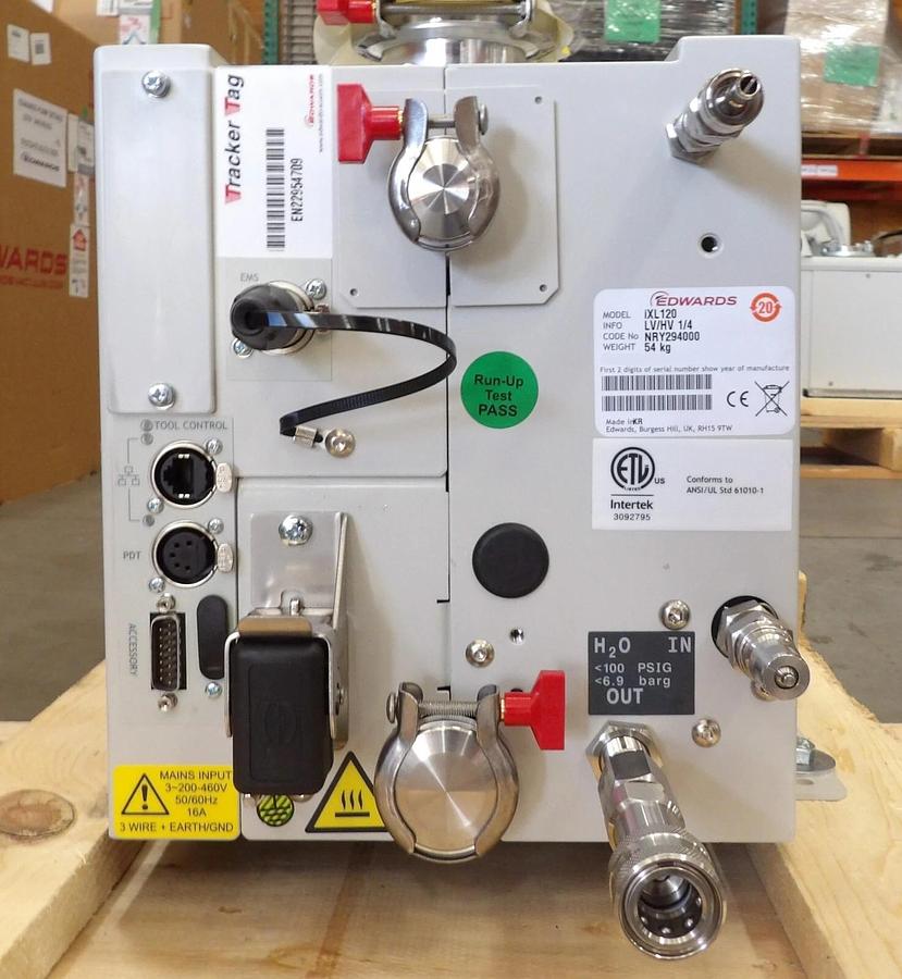 Refurbished iXL120 Edwards NRY294000 Dry Vacuum Pump IXL 120 LV/HV 1/4 OEM Refurbished