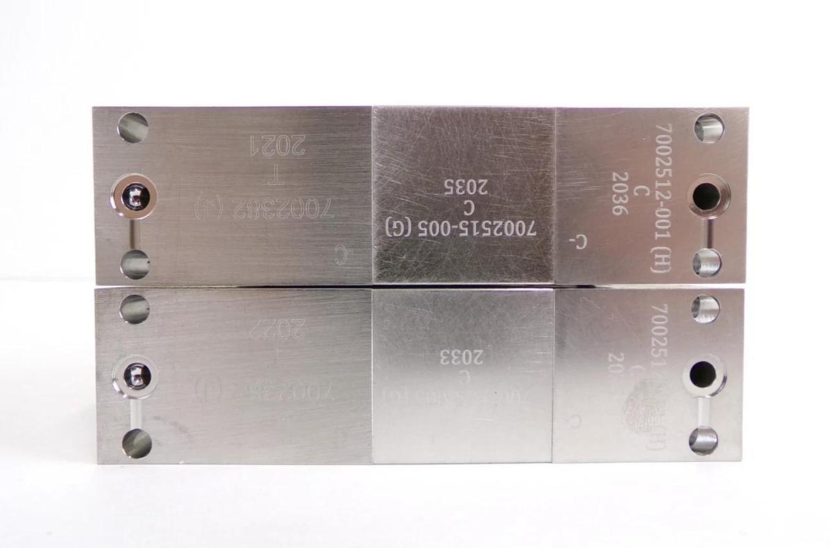 Used Brooks Instrument GF125C-108442 Mass Flow Controller MFC Lot of 4 Surplus