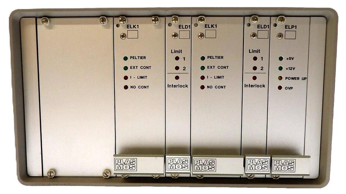 Used Plasmos SD 4003 200mm Ellipsometer Controller Module AF-750 Lang MCC Working