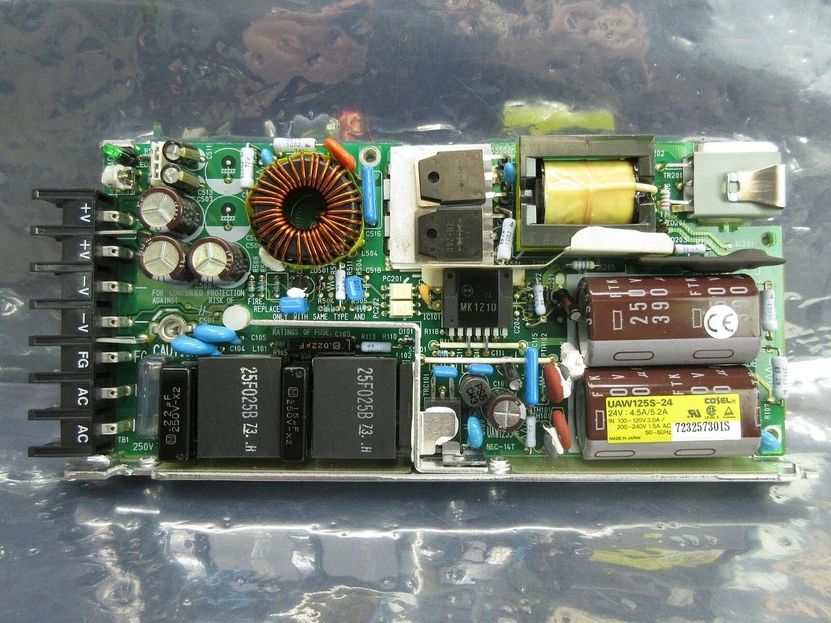 Used Cosel UAW125S-24 Power Supply Board PCB Used Working