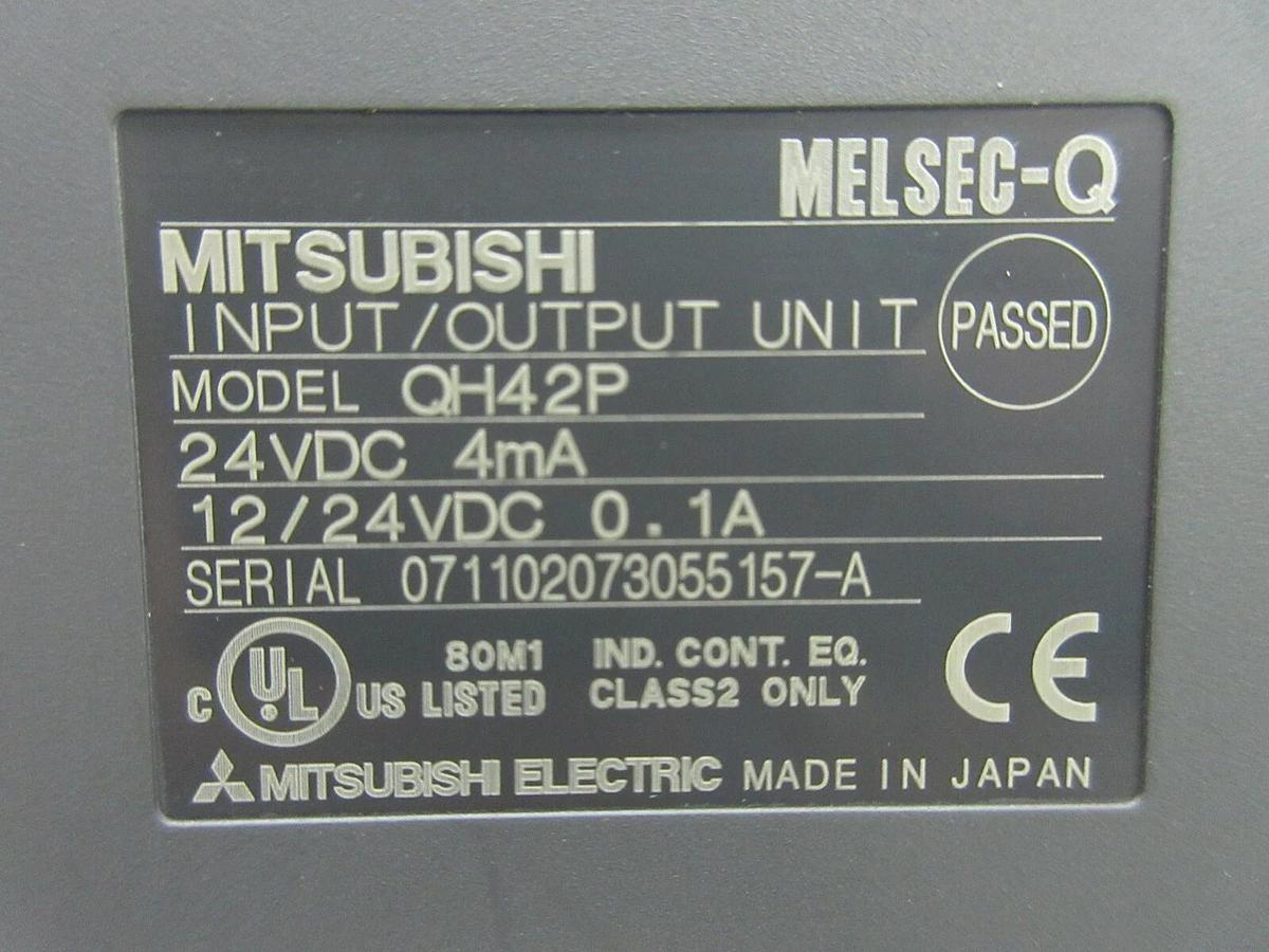 Used Mitsubishi QH42P Input/Output Unit MELSEC-Q Used Working