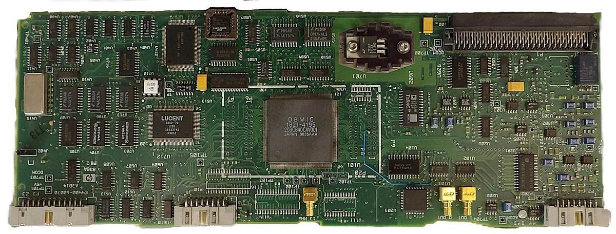 Used HP Hewlett-Packard E4400-60070 A3814 Fuzzy Logic Board PCB Card E4432B Working