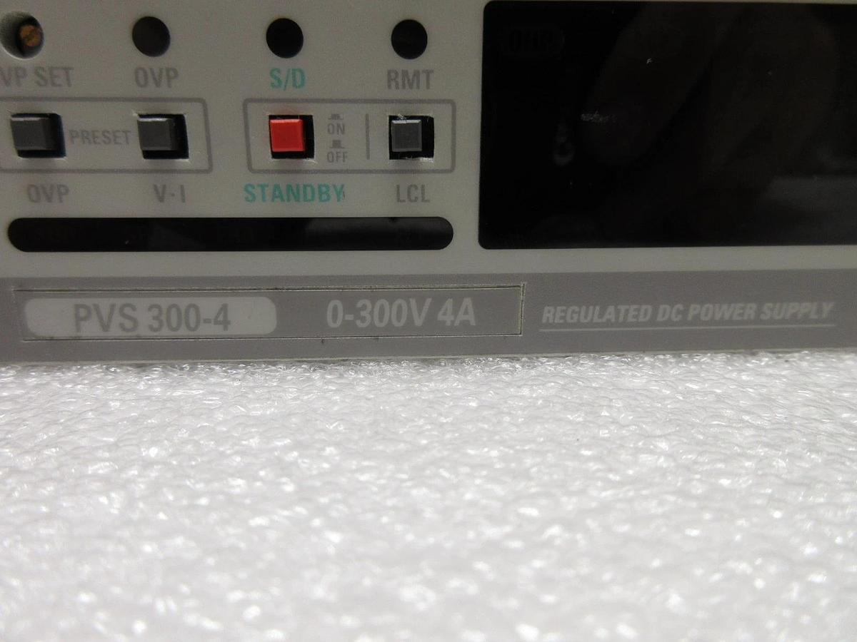 Used Kikusui PVS300-4 Regulated DC Power Supply Nikon NSR-S204B Used Working