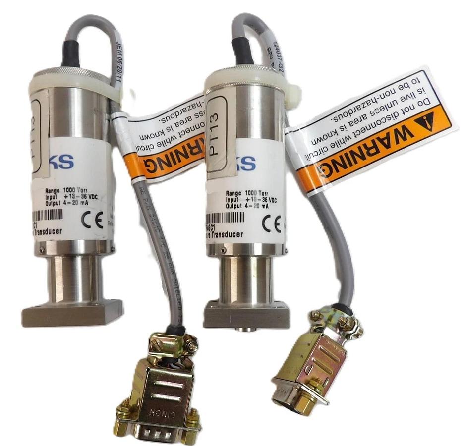 MKS Instruments 872B13TMF4GC1 Mini-Baratron Pressure Transducer Lot of 2 New