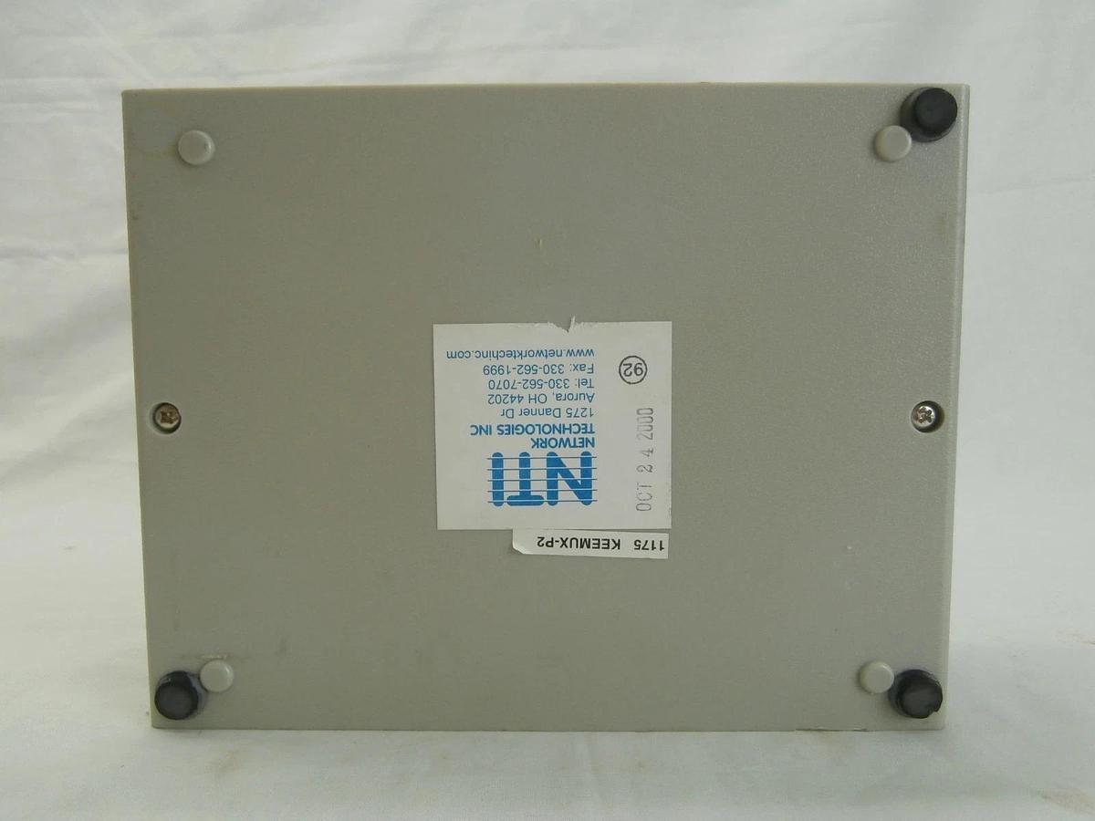 Used NTI Network Technologies KEEMUX-P2 2-port Video Switching KVM Splitter Used