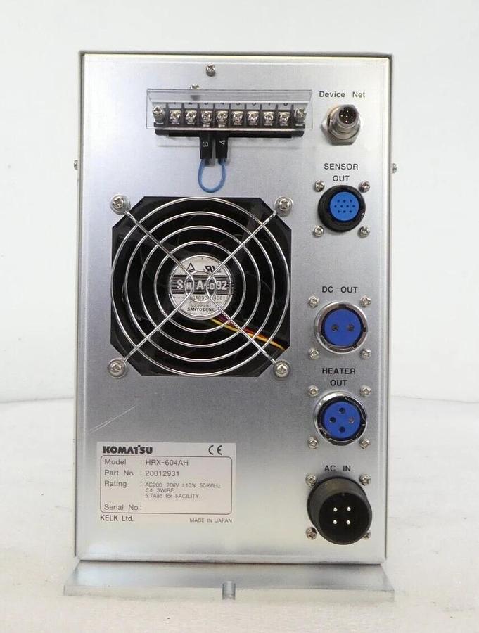 Used Komatsu 20012931 Network Heater Controller HRX-604AH Dented Untested Surplus