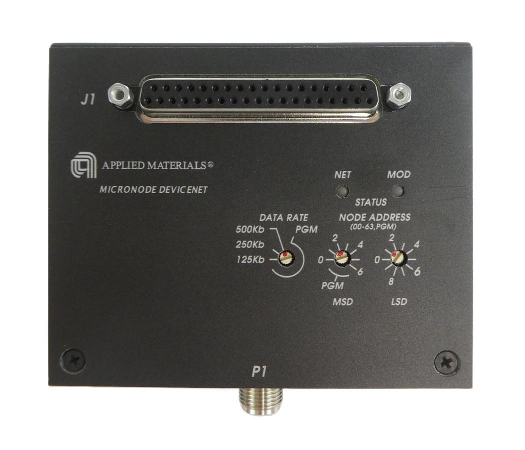 Used MKS Instruments AS02108G-03 MicroNode I/O Module Working Surplus