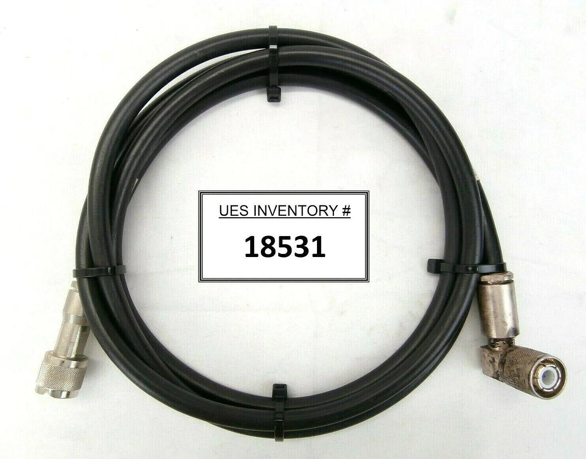 Used Lam Research 853-707092-002 RF Cable 7.5 Foot FPD Continuum Working Spare