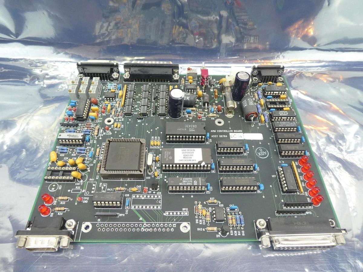 Used Hine Design 02423-001 Arm Control Board PCB 06764-002 Rev. 3.04 A-2000LL Working