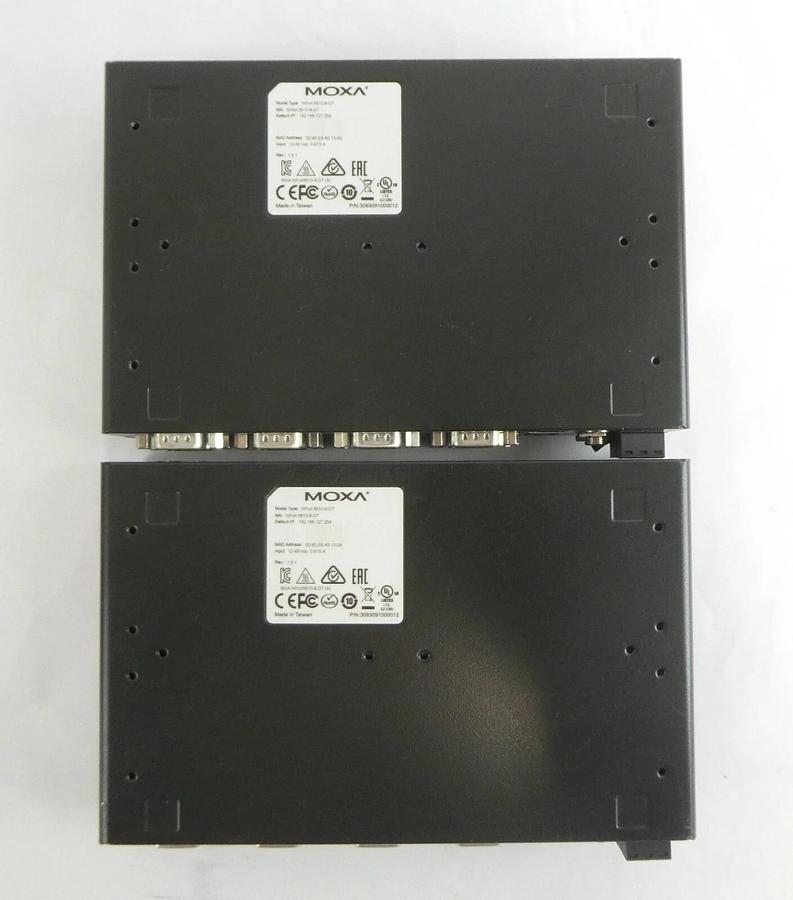 Used Moxa Nport 5610-8-DT 8-Port Serial Device Server Nport 5610-8-DT Working