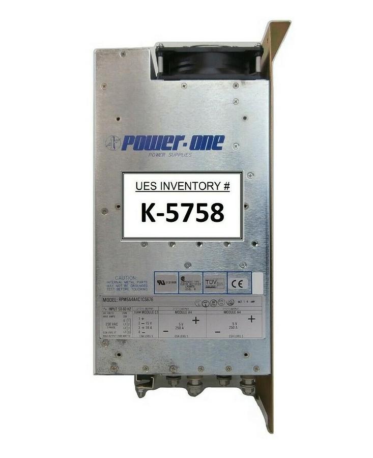 Used Power-One RPM5A4A4C1CS676 Power Supply 2500W Schlumberger 97171048 Working Spare