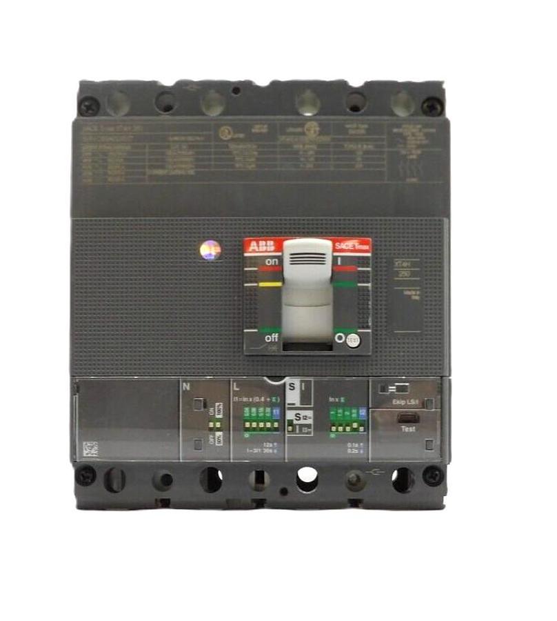 Used ABB Sace Tmax Xt4 H 250 4 Pole Industrial Circuit Breaker New Surplus