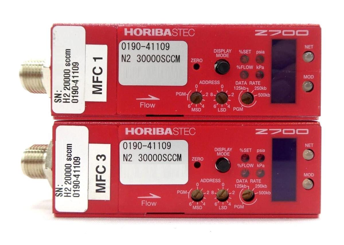 Used Horiba STEC SEC-Z714AGX Mass Flow Controller MFC Z700 Lot of 12 Working Surplus