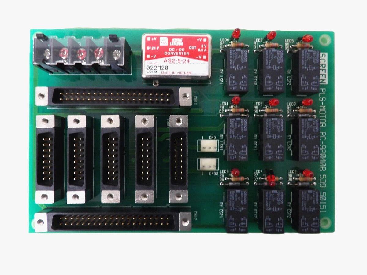 Used Screen 539-50151 PLS-Motor PCB Assembly PC-92040B Working Surplus