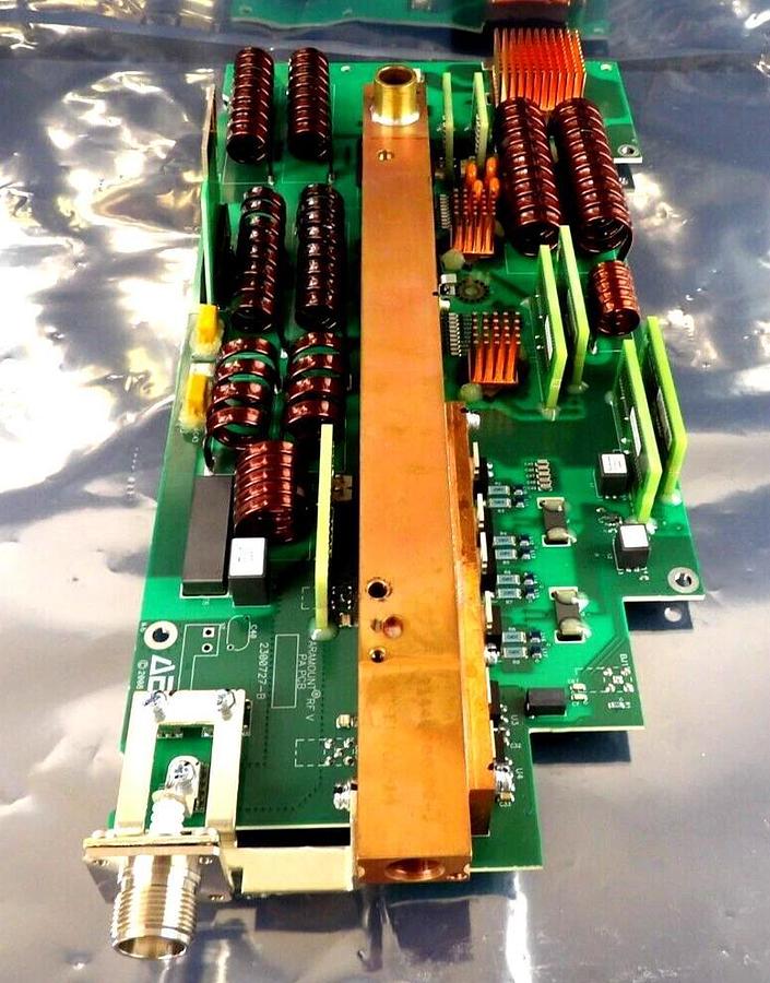 Used AE Advanced Energy 2300727-B Paramount RF V PA PCB RF Generator 1301206 Working
