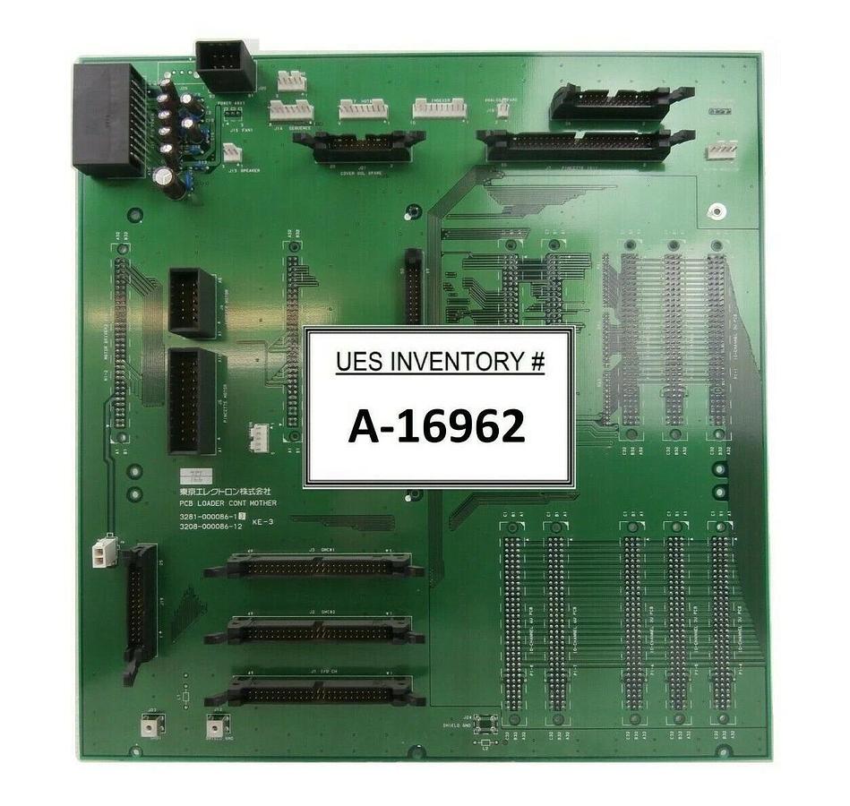 Used TEL Tokyo Electron 3281-000086-13 Backplane PCB Loader CONT Mother P-8 Working