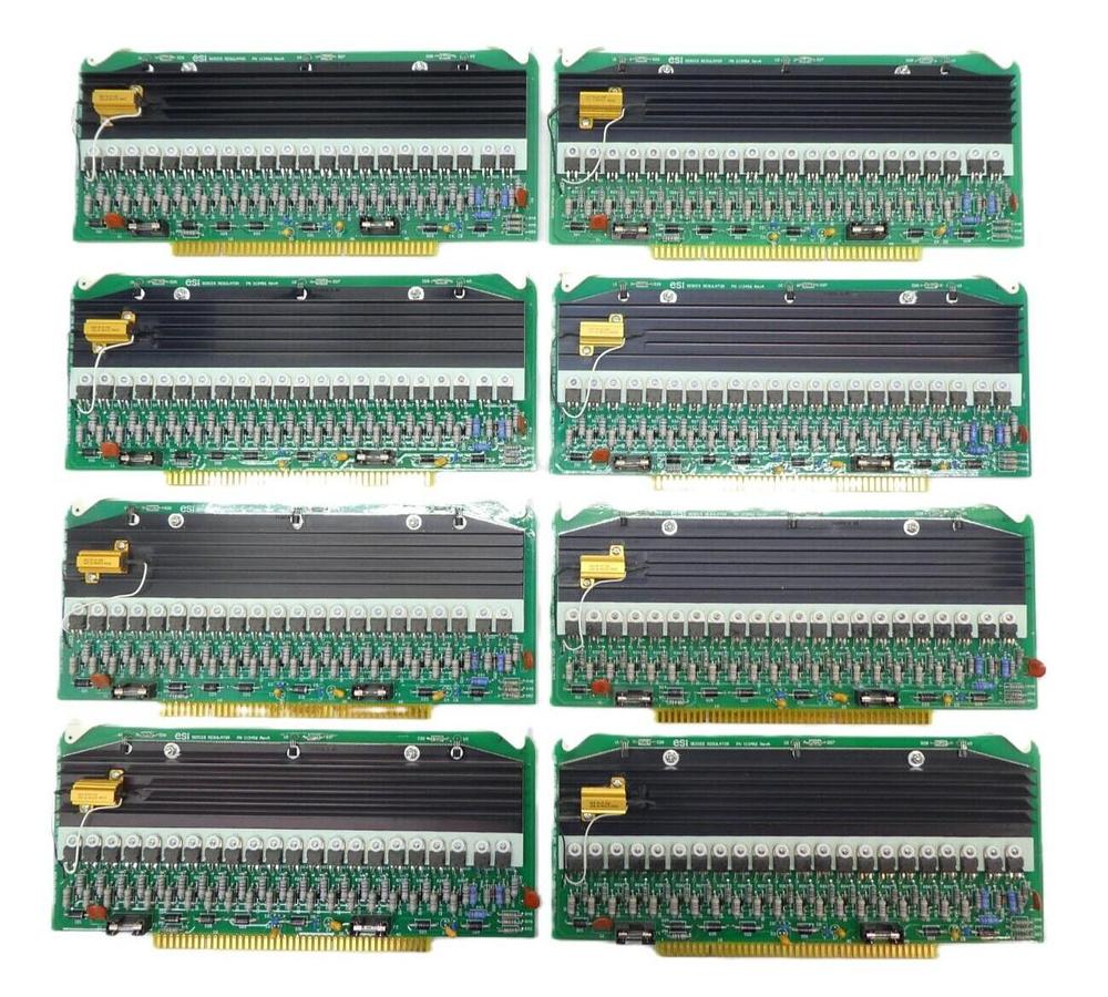 Used ESI Electro Scientific Industries 113456 Series Regulator PCB 113452 Lot of 8