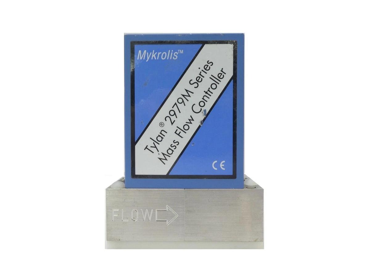 Used Mykrolis FC-2979MEP5-WM Mass Flow Controller MFC Tylan 2979M 2 SLPM Ar Working