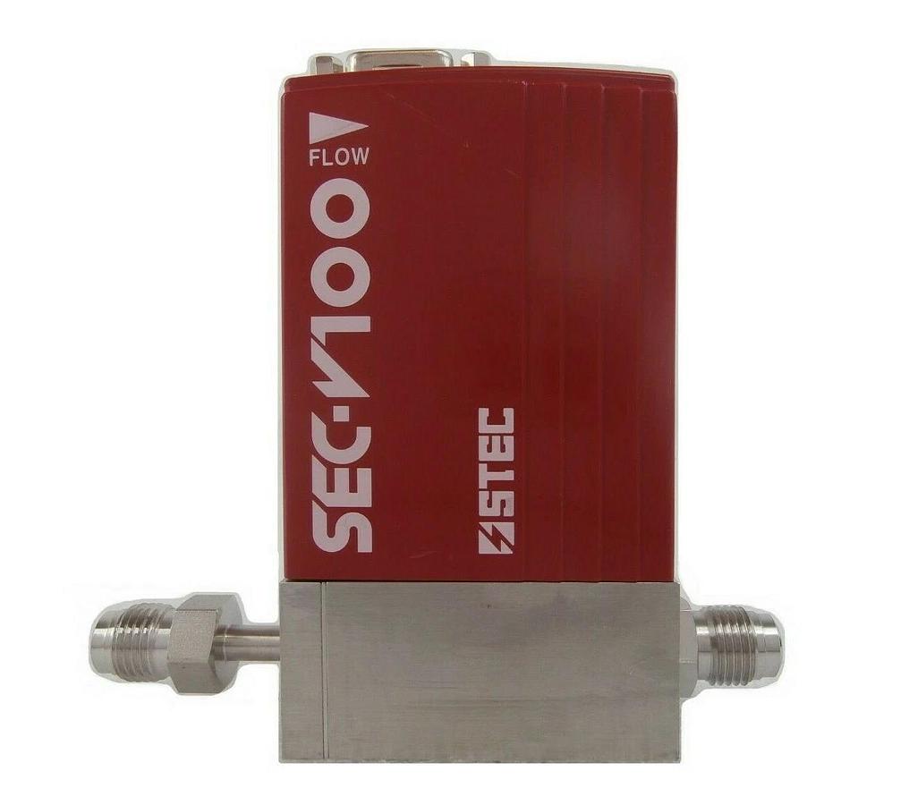 Used STEC SEC-V121DM Mass Flow Controller MFC SEC-V100 30 SLM H2 Working Surplus