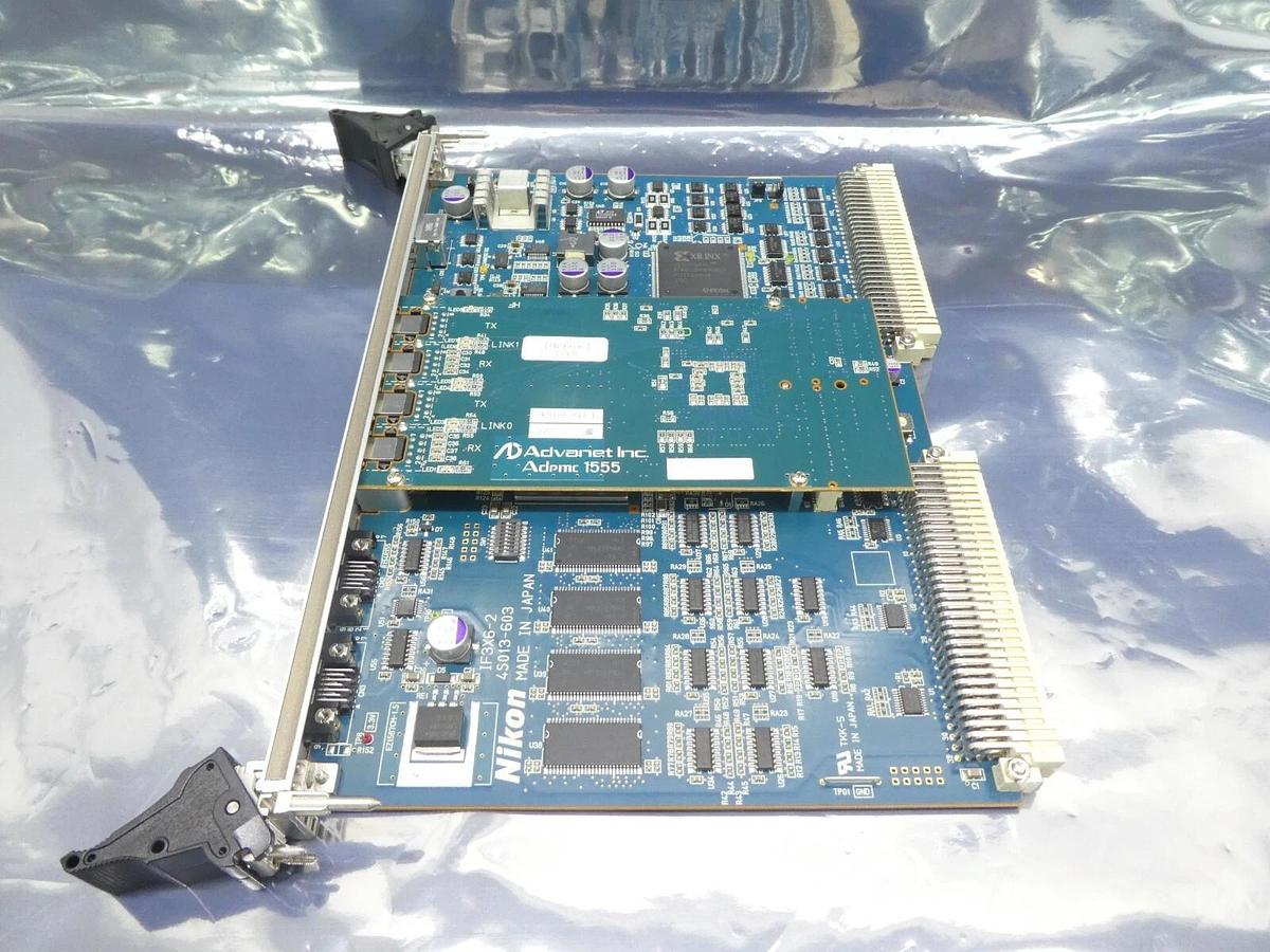 Used Nikon Precision 4S013-603 PCB Card IF3X6-2 4S019-393-1 NSR FX-601F Working