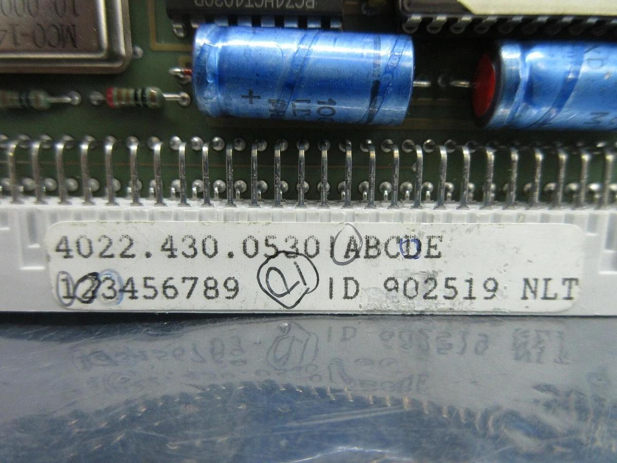 Used ASML 4022.430.0530 P. Chuck Drive PCB Card PAS 5000/2500 Wafer Stepper Used