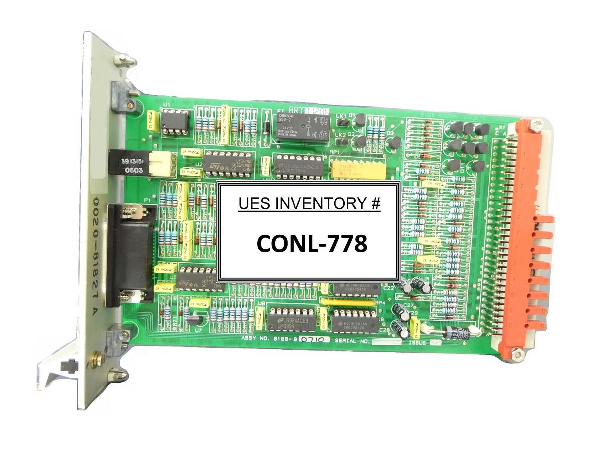 Used AMAT Applied Materials 0100-90710 Vacuum Gauge Interface PCB Card Working Spare