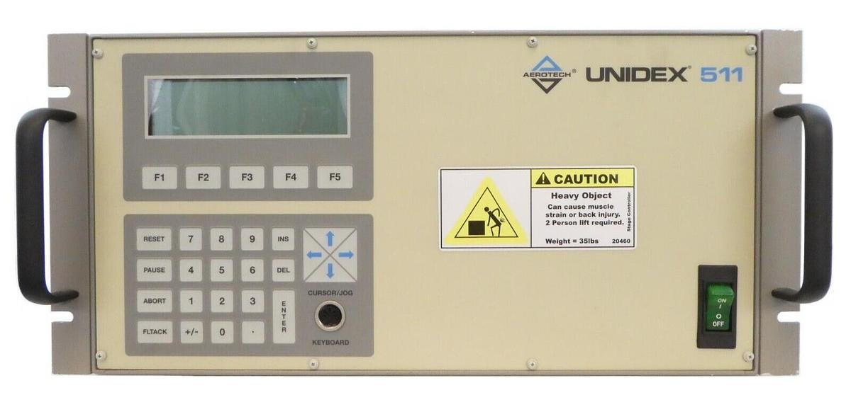Used Aerotech ES13504-9 Multi-Axis Motion Controller UNIDEX 511 U511R-B-80-40 Surplus