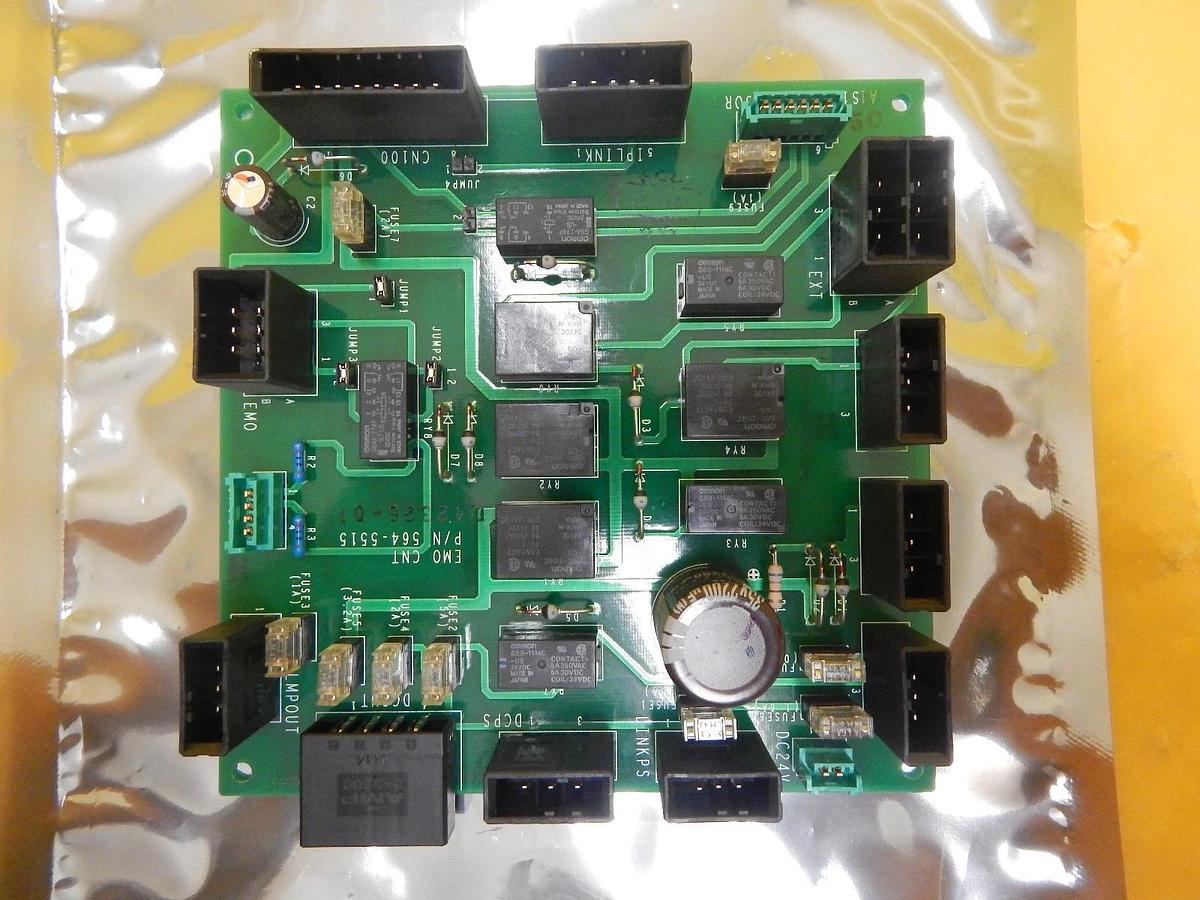 Used Hitachi 564-5515 EMO CNT Interface Board PCB 25646715 Used Working