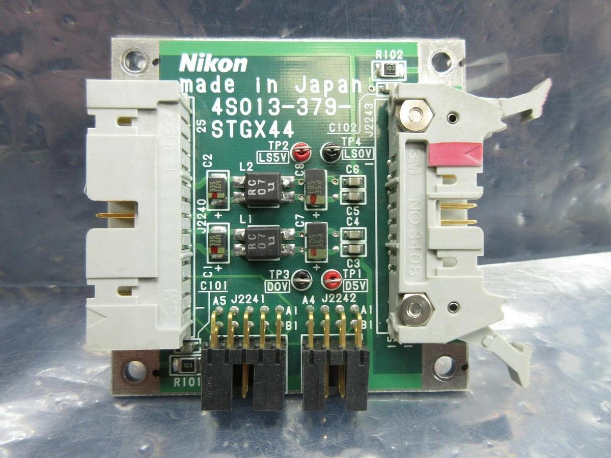 Used Nikon 4S013-379 Interface Board PCB STGX44 NSR System Used Working