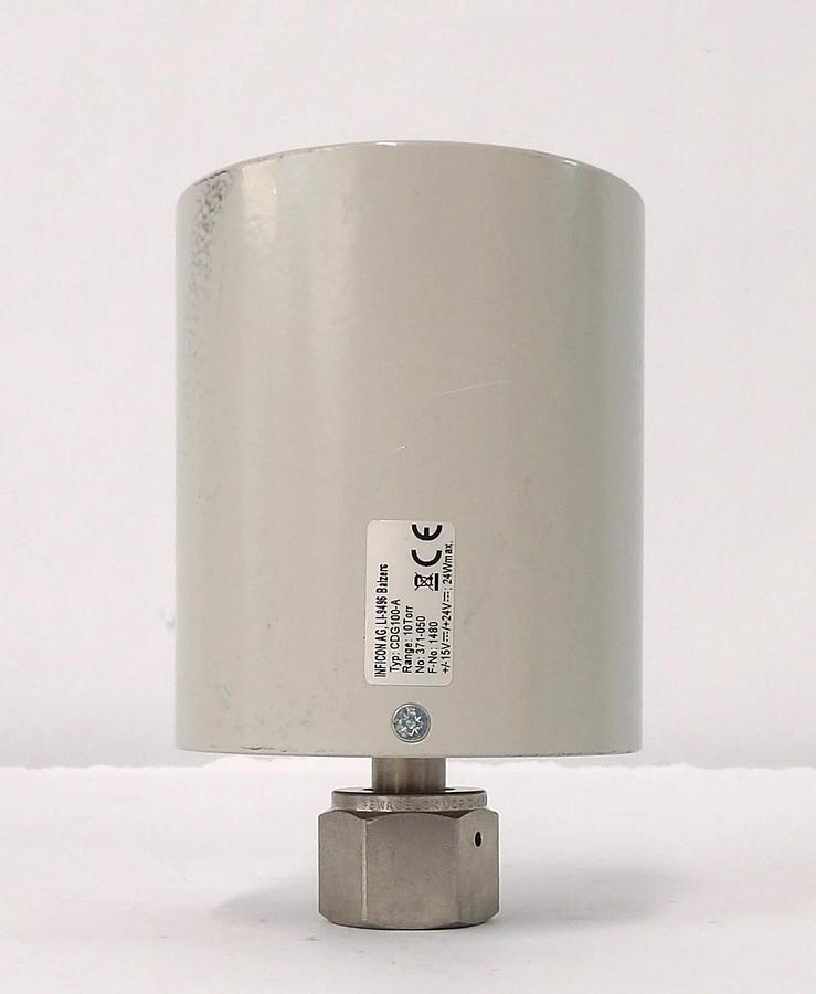 Used Inficon LI-9496 Baratron Pressure Transducer CDG100-A Working Surplus