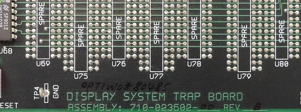 Used KLA Instruments 710-023602-00 Display System Trap Board PCB Card Working Spare